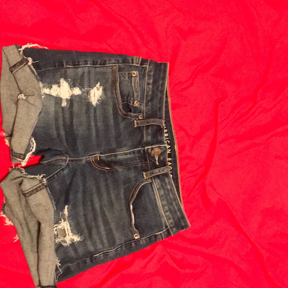 American eagle jean shorts!